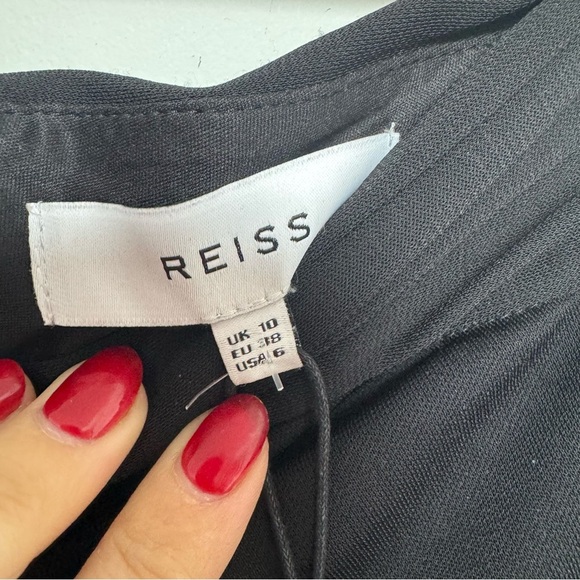 NWT Reiss Tamara Zip Detail pencil skirt formal office siren core 6 - Picture 3 of 6